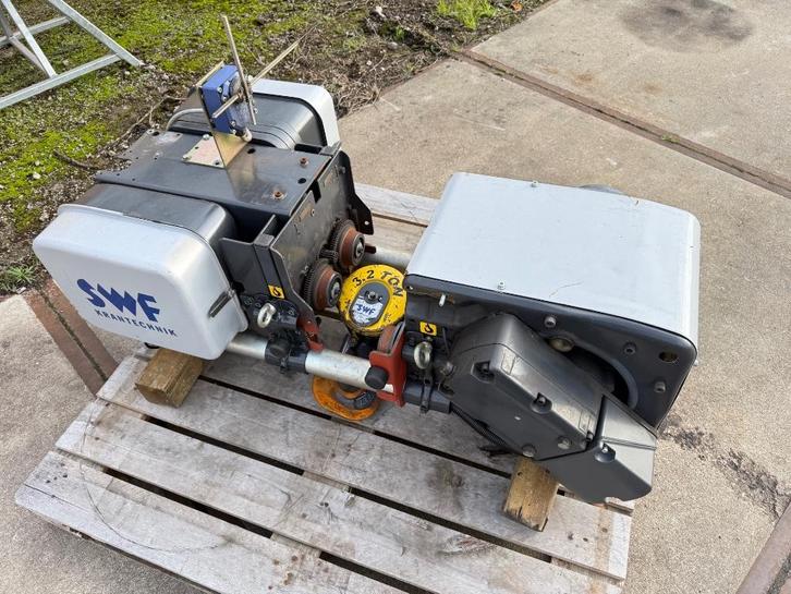 Staaldraadtakel SWF / 3,2 ton / 6 m hh / 2005 / 2 st., Doe-het-zelf en Bouw, Lieren en Takels, Gebruikt, Elektrisch, Ophalen
