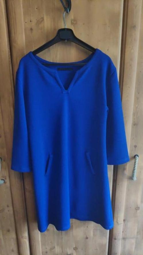 Koningsblauwe jurk WAX, Kleding | Dames, Jurken, Zo goed als nieuw, Blauw, Ophalen of Verzenden