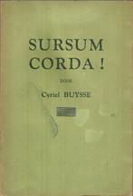 SURSUM CORDA  -  Cyriel Buysse, Enlèvement ou Envoi, Belgique, Utilisé, Cyriel Buysse