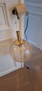 Vintage hanglamp, Ophalen, Gebruikt, Glas