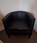 Siège noir pour 1 personne, Maison & Meubles, Fauteuils, Enlèvement ou Envoi, Comme neuf, Cuir