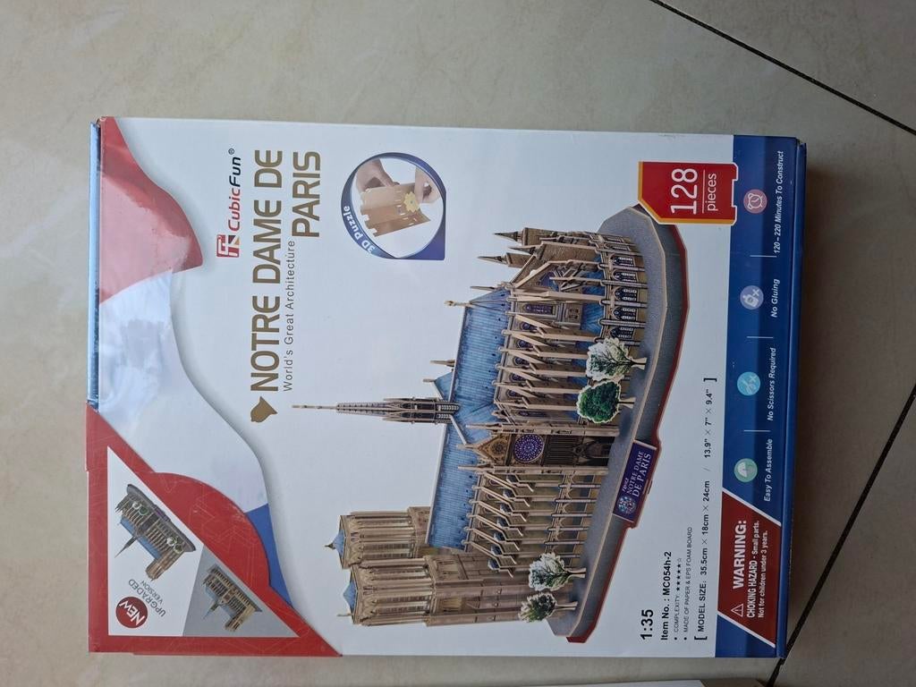 3D puzzel, Ophalen, Nieuw