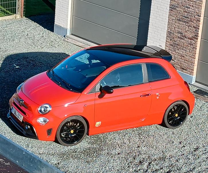 Abarth 595 pista, Auto's, Abarth, Particulier, Radio, Rood, Ophalen