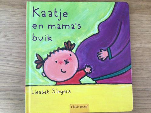 Liesbet Slegers - Kaatje en mama's buik - goede staat, Livres, Livres pour enfants | 0 an et plus, Utilisé, 2 à 3 ans, Enlèvement ou Envoi