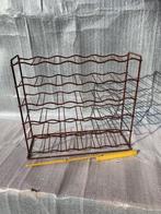 Geplastificeerd metalen wijnrek, Ophalen, Zo goed als nieuw