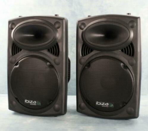 Ibiza SLK12- BT actieve set met bluetooth/usb/sd 12 inch 130, Audio, Tv en Foto, Luidsprekerboxen, Nieuw, Ophalen of Verzenden