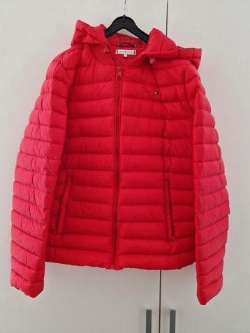 Veste coupe-vent été, Tommy Hilfiger, rouge, taille L beschikbaar voor biedingen