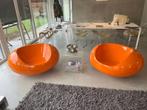 2 replica orange Pastil Chairs, Maison & Meubles, Canapés | Salons, Synthétique, Enlèvement, Modern, Une personne