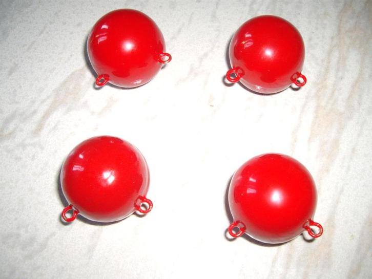 Ronde Down-Rigger in 0,525 en 1,385 kg met pvc kleur coaten., Sports nautiques & Bateaux, Pêche à la ligne | Pêche en mer, Neuf