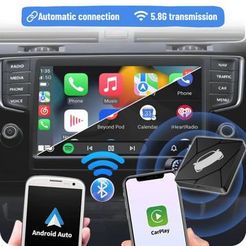 Passez au CarPlay & Android Auto sans fil  beschikbaar voor biedingen