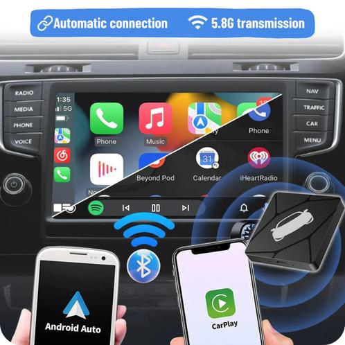 Passez au CarPlay & Android Auto sans fil, Auto diversen, Autoradio's, Nieuw, Ophalen