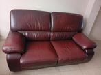 Lederen zetel, Ophalen, Gebruikt, Leer, Rechte bank