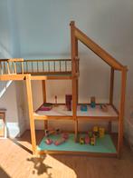 groot retro poppenhuis!, Ophalen, Gebruikt, Poppenhuis