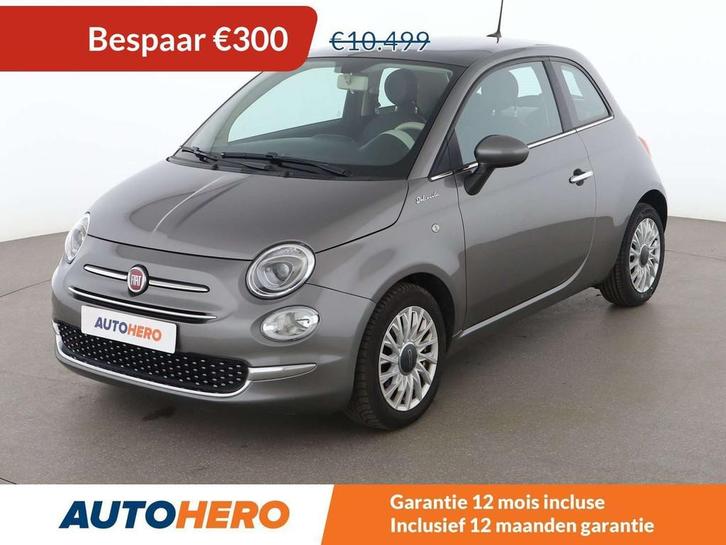 Fiat 500 1.0 Mild-Hybrid Dolcevita, Autos, Fiat, Achat, ABS, Airbags, Air conditionné, Android Auto, Apple Carplay, Bluetooth