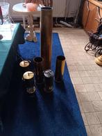 Obussen en mijnlampen, Antiek en Kunst, Ophalen, Koper