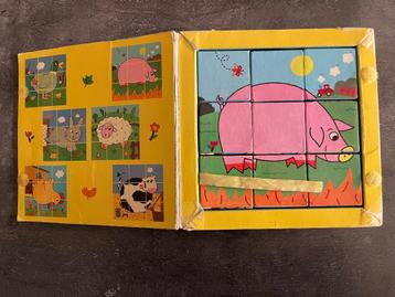 Blokkenpuzzel (djeco) beschikbaar voor biedingen
