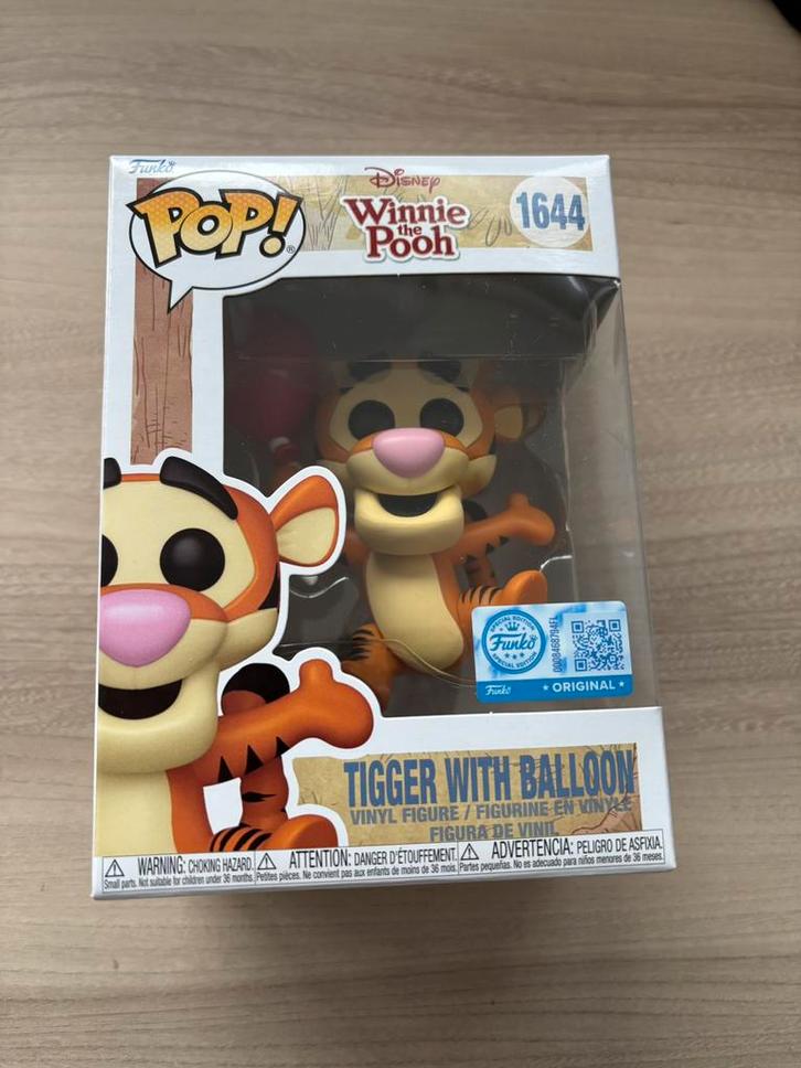 Tigrou avec ballon #1644 Funko Pop ! Disney Winnie l'ourson, Collections, Jouets miniatures, Comme neuf, Enlèvement ou Envoi
