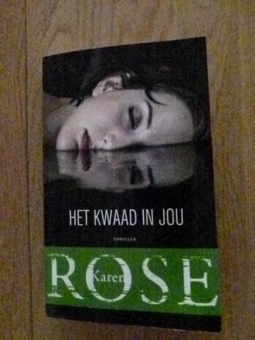 "Het kwaad in jou" Karen Rose beschikbaar voor biedingen