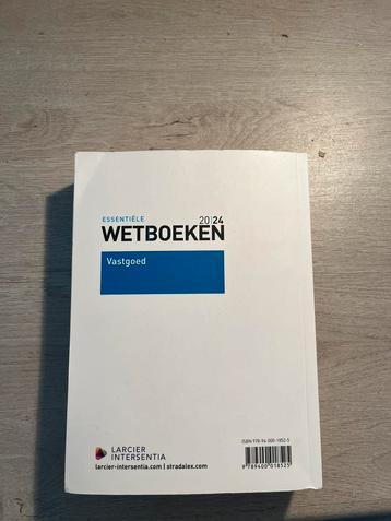 Essentiele wetboeken - 2024 - Vastgoed beschikbaar voor biedingen