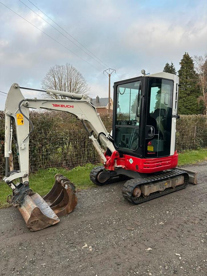 Takeuchi TB23r / 773h / cw05, Zakelijke goederen, Machines en Bouw | Overig, Ophalen