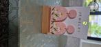 Fancy oorbellen met bloemen, Overige materialen, Hangers, Blauw, Nieuw