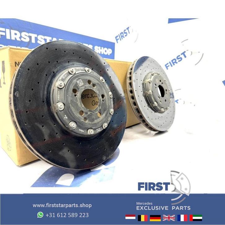 CARBON KERAMISCHE REM SCHIJF A2314211512 CARBON REMSCHIJF KE, Auto-onderdelen, Remmen en Aandrijving, Mercedes-Benz, Gebruikt