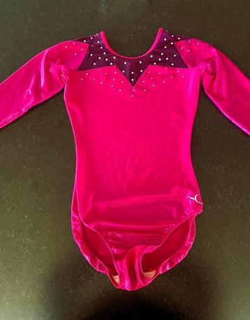 Roze turnpak - maat 14 jaar  beschikbaar voor biedingen