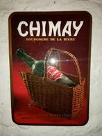 Enseigne Bières de Chimay, Collections, Marques & Objets publicitaires, Utilisé, Enlèvement ou Envoi, Panneau publicitaire