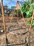 Gesmede buitenluster, Ophalen