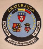 Badge Abl Baf Chaturanga 10e verjaardag gevechtscursus, Ophalen of Verzenden, Landmacht