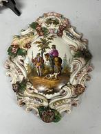 Set van 4 wandborden Dresden (Saksen) Eind 19e eeuw, Ophalen