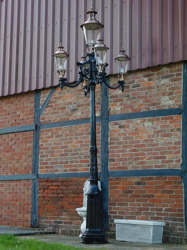 Unique : Lampadaire XXL - 380 cm, Antiquités & Art, Antiquités | Éclairage, Enlèvement ou Envoi