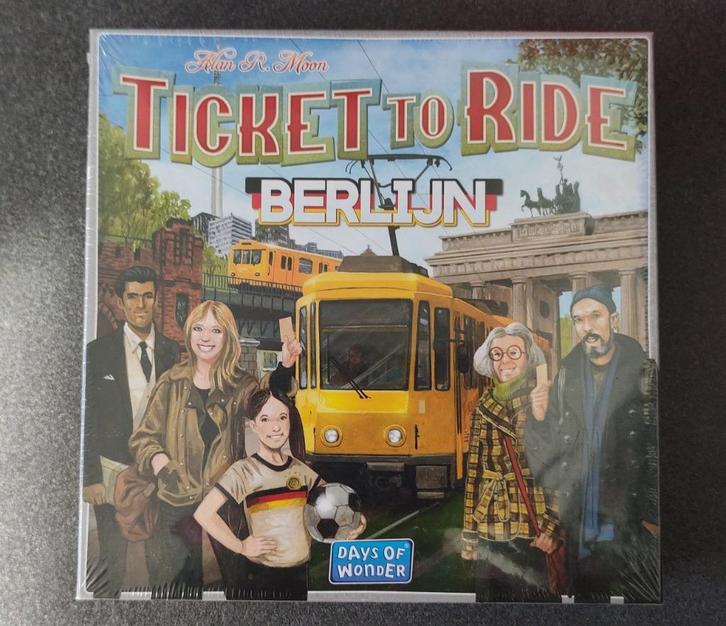 Ticket To Ride Berlijn (nieuw), Hobby en Vrije tijd, Gezelschapsspellen | Bordspellen, Nieuw, Drie of vier spelers, Ophalen of Verzenden