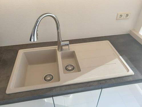FRANCKE dubbele spoelbak., Huis en Inrichting, Keuken | Keukenelementen, Nieuw, Beige