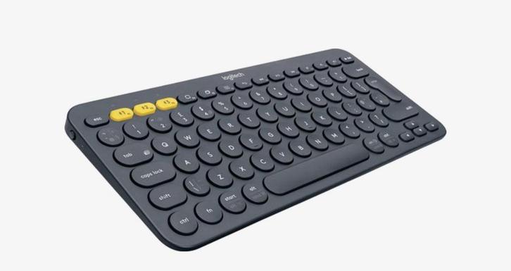 LOGITECH K380 - draadloos toetsenbord, Computers en Software, Toetsenborden, Zo goed als nieuw, Azerty, Draadloos, Ergonomisch
