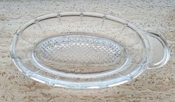 vintage citroenrasp - fruitrasp in zwaar glas -lees info aub beschikbaar voor biedingen