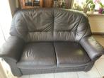 Zetel, Huis en Inrichting, Ophalen, Gebruikt, Tweepersoons, Leer