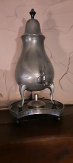 Tinnen kraantjeskan, Ophalen