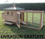 Poulailler XXL abri poule caille clapier lapin enclos poules, Envoi, Neuf, Poulailler