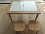 IKEA kindertafel + stoeltjes FLISAT + opbergbakken TROFAST, Gebruikt, Tafel(s) en Stoel(en), Ophalen