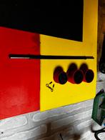 Bar met gewichten te koop, Ophalen, Zo goed als nieuw