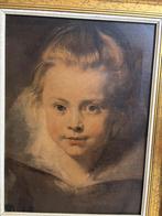 Lot kaders en lood glas en ets, Antiek en Kunst, Ophalen of Verzenden