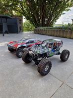 Traxxas Slash 2wd en Axial Wraith, Hobby en Vrije tijd, Gebruikt, Auto offroad, Schaal 1:10, RTR (Ready to Run)