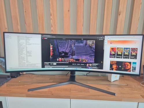 Ecran Gaming Incurvé Samsung odysee 49pc 1000hz, Computers en Software, Monitoren, Zo goed als nieuw, Gaming, Ophalen
