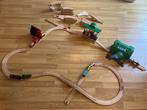Ensemble train + gare + rails Brio, Kinderen en Baby's, Speelgoed | Houten speelgoed, Ophalen, Gebruikt, Rij- of Hobbelspeelgoed