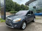 Ford Kuga 2.0 TDCi 2WD Titanium S Keyless Park Assist leer, 100 kW, Euro 5, Zwart, 4 cilinders