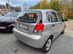 Daewoo/Chevrolet Kalos 1.4Benzine 125.000kms 1e eig. Airco, Auto's, Stof, Zwart, 4 cilinders, Kalos