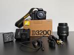 Nikon D3200 spiegelreflexcamera + lens 18-55mm, Ophalen, Gebruikt, Spiegelreflex, Nikon