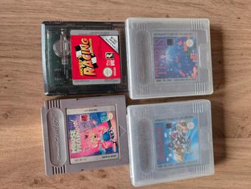 4 gameboy spelletjes beschikbaar voor biedingen