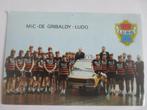 wielerkaart 1974 team mic  ludo  herman van springel, Comme neuf, Envoi
